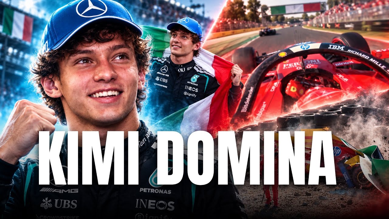 🚨 MONZA: KIMI RE D'ITALIA DALL'ULTIMO POSTO! DISASTRO LECLERC A MURO! RUSSELL BATTUTO! HAMILTON...