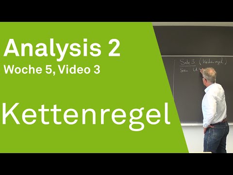 Kettenregel | Analysis 2 | Vidoe 5.3