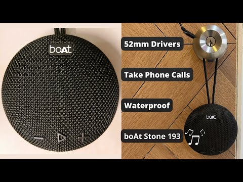 boAt Stone 193 5 Watt Truly Wireless Bluetooth Portable Speaker (Blue)