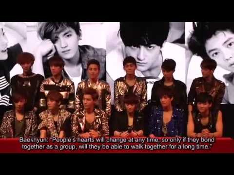 [120401] EXO Showcase Press Conference [English Sub]