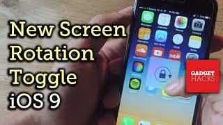 Use the Silent Switch to Lock & Unlock Screen Rotation on iOS 9 - iPhone [Feature Removed]