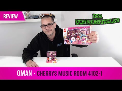 Qman Cherrys Music Room 🎸 vs Lego Friends Popstar Aufnahmestudio. Ich mag Sets mit Instrumenten!