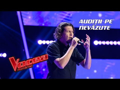 Tudor Turcu – „The Sound of Silence” | Audiții pe Nevăzute | Vocea României | Sezonul 13