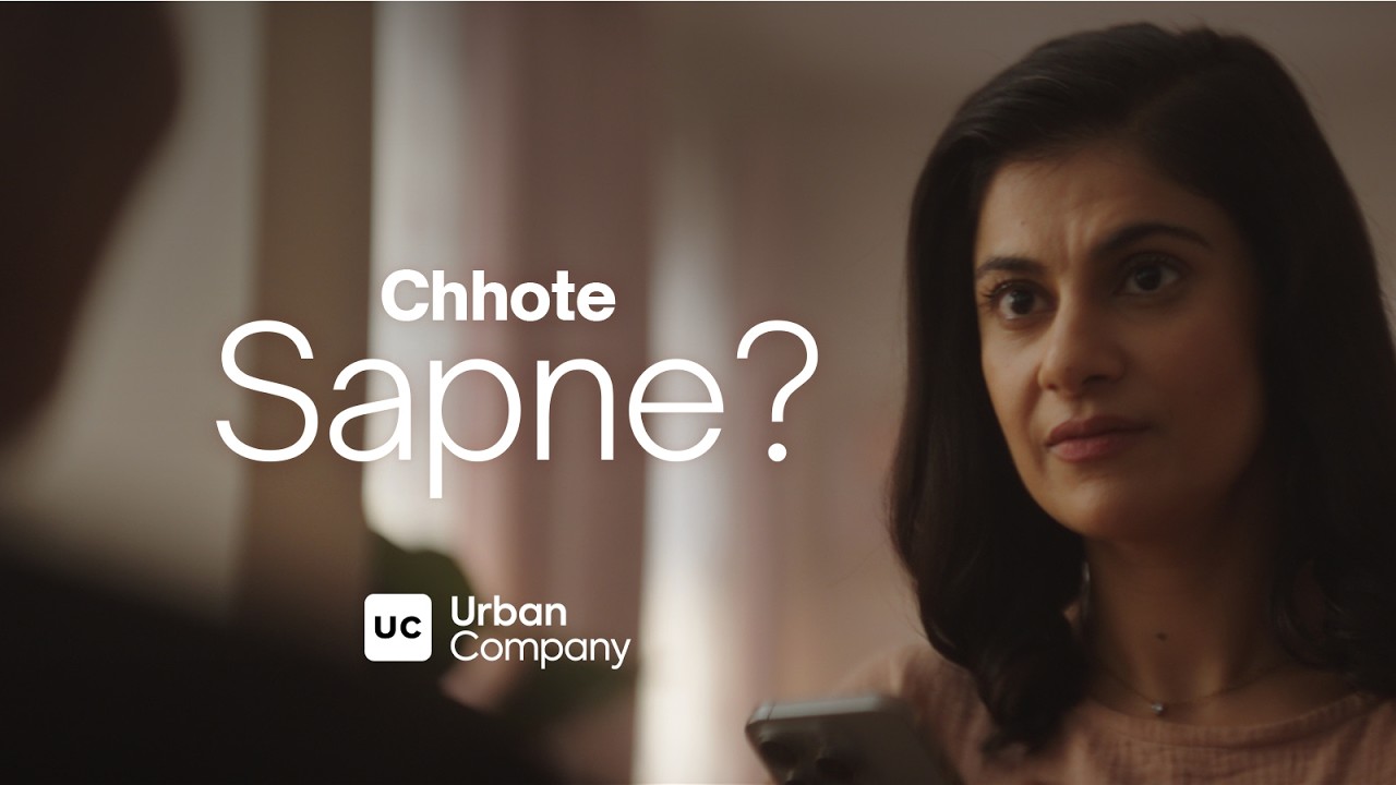 Urban Company's 'Chhote Sapne?' campaign.