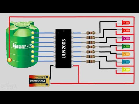 Electric Series line testing board connection animation video