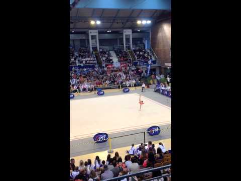 Bilyana Pisova indiv DN2 Strasbourg GRS, Ch de FR 2015 Tourcoing