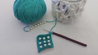 How to Make Custom Pearls and beads for Crochet Decorations! (Beginner Friendly)