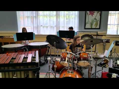 Percussion Trio performing - Tribal