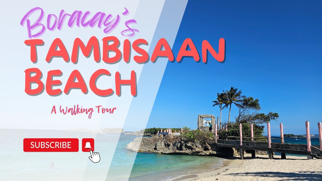 Embark on a captivating virtual tour of Tambisaan Beach.