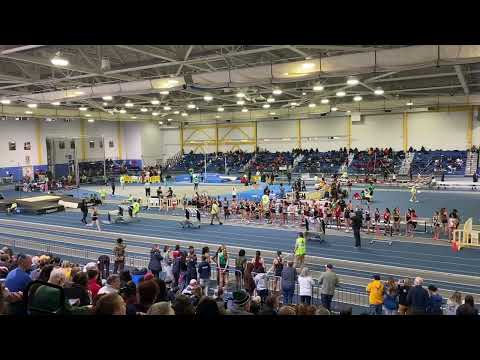 2025 Indoor State Meet 4A  Girls 4x800 Heat 1