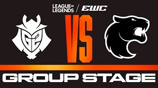 G2 vs FURIA, LES SAMOURAÏS ENTRENT DANS LA COMPÉTITION (EWC 2026)
