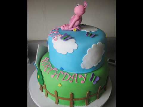 The Backyardigan's Themed Fondant Cake
