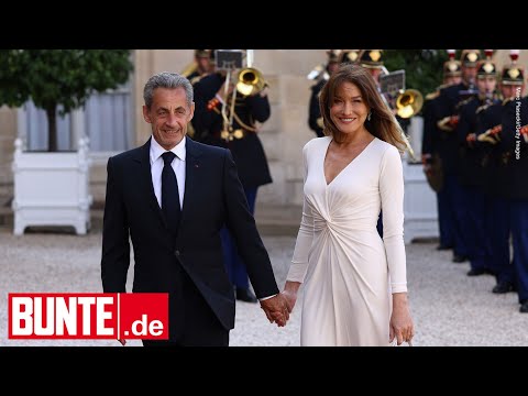 Carla Bruni - Hand in Hand: Verliebter Auftritt mit Nicolas Sarkozy