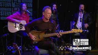 Sting &quot;I Can&#39;t Stop Thinking About You&quot; Live on the Howard Stern Show