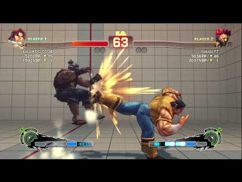 Kouji KOG (T.Hawk) vs Tokido (Akuma)