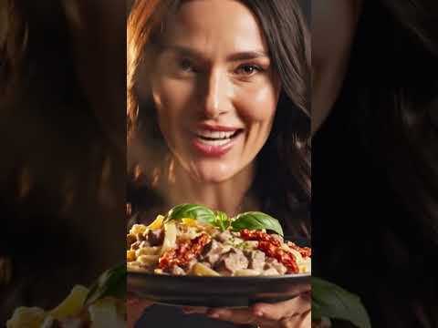 Kremasta pasta sa piletinom i sušenim paradajzom 🍝✨