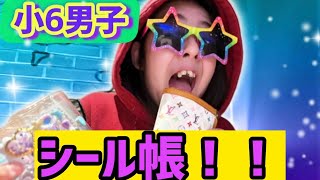 男の子だってシール帳やります🦄 #シール帳 #小学生youtuber #シール帳紹介 