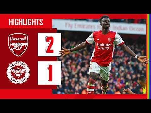 HIGHLIGHTS | Arsenal vs Brentford (2-1) | Saka & Emile Smith Rowe 🎶