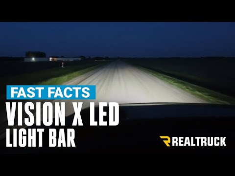 Vision X LED Light Bar - Fast Facts