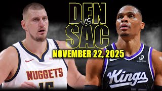 [검증마트]11월23일 덴버 새크래멘토 NBA 하이라이트