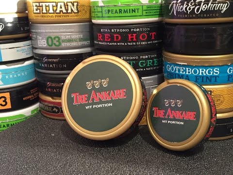 SnusCENTRAL Tre Ankare Large and Mini Snus Review