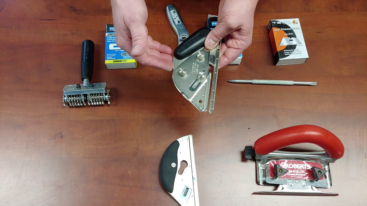 Carpet Basics: Seaming Tools