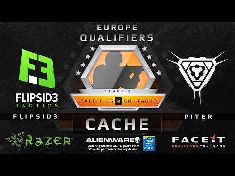 Flipsid3 vs PiTER - Map 2 - Cache (FACEIT League 2015 Stage 2 EU Qualifier)