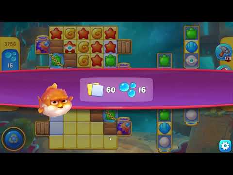 Fishdom 3756 Hard Level - NO BooSTERS