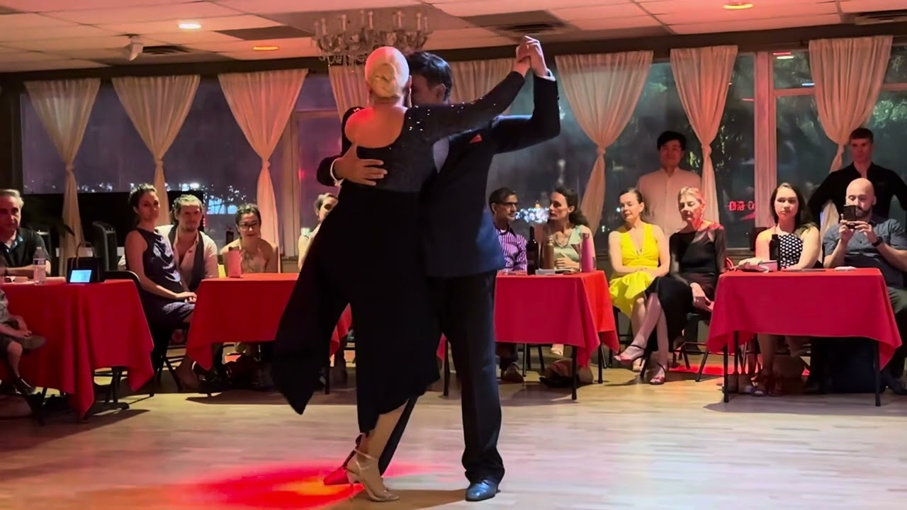 Los Villagras: Claudio Villagra & Helena Fernández. Tango at Zandunga. Washington DC 🪗7/15/23