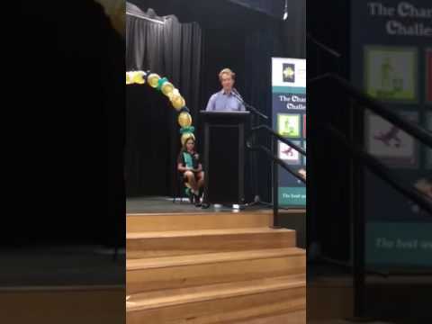 Lachlan Money: Speech to the graduating class of Chancellor State College of 2016