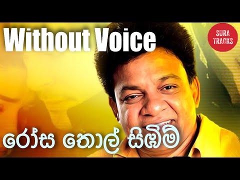 Rosa Thol Simbimi Thol Matha Karaoke Without Voice Sinhala Songs Karaoke
