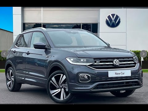 Brand New Volkswagen T-Cross R-Line 1.0 TSI Manual Smokey Grey | Wrexham Volkswagen