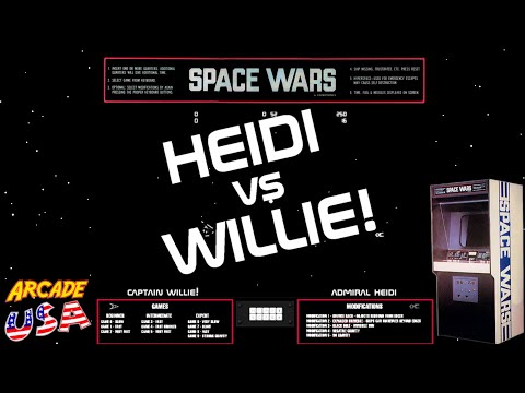 Heidi vs. Willie! (Cinematronics Space Wars '77)