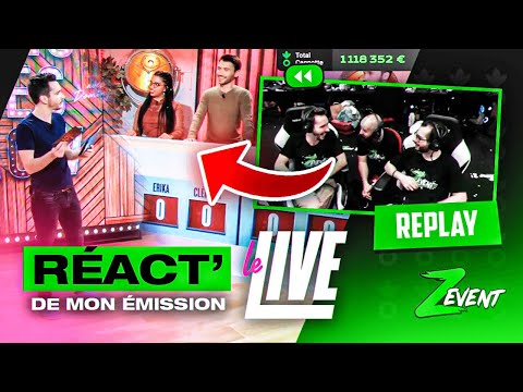 ON REACT MON ÉMISSION CANCEL DE LELIVE 😬 #ZEvent2021