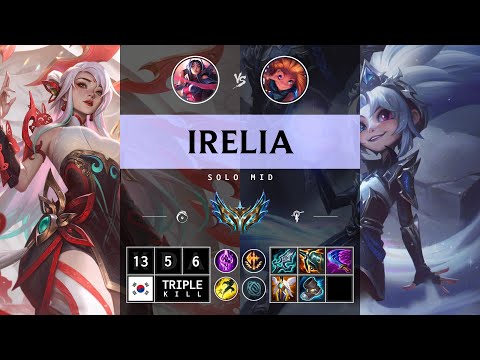 Irelia Mid vs Zoe - KR Challenger Patch 14.12
