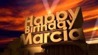 Happy Birthday Marcia