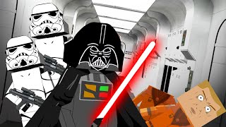 DARTH VADER Scene Battle Simulator - Sith Light Saber Master in Paint the Town Red Mods