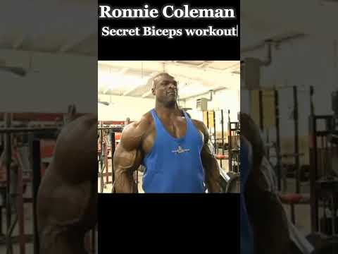 Ronnie Coleman! Best biceps workout ever #shorts