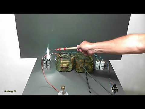 High Voltage Microwave Transformers MOT Experiment