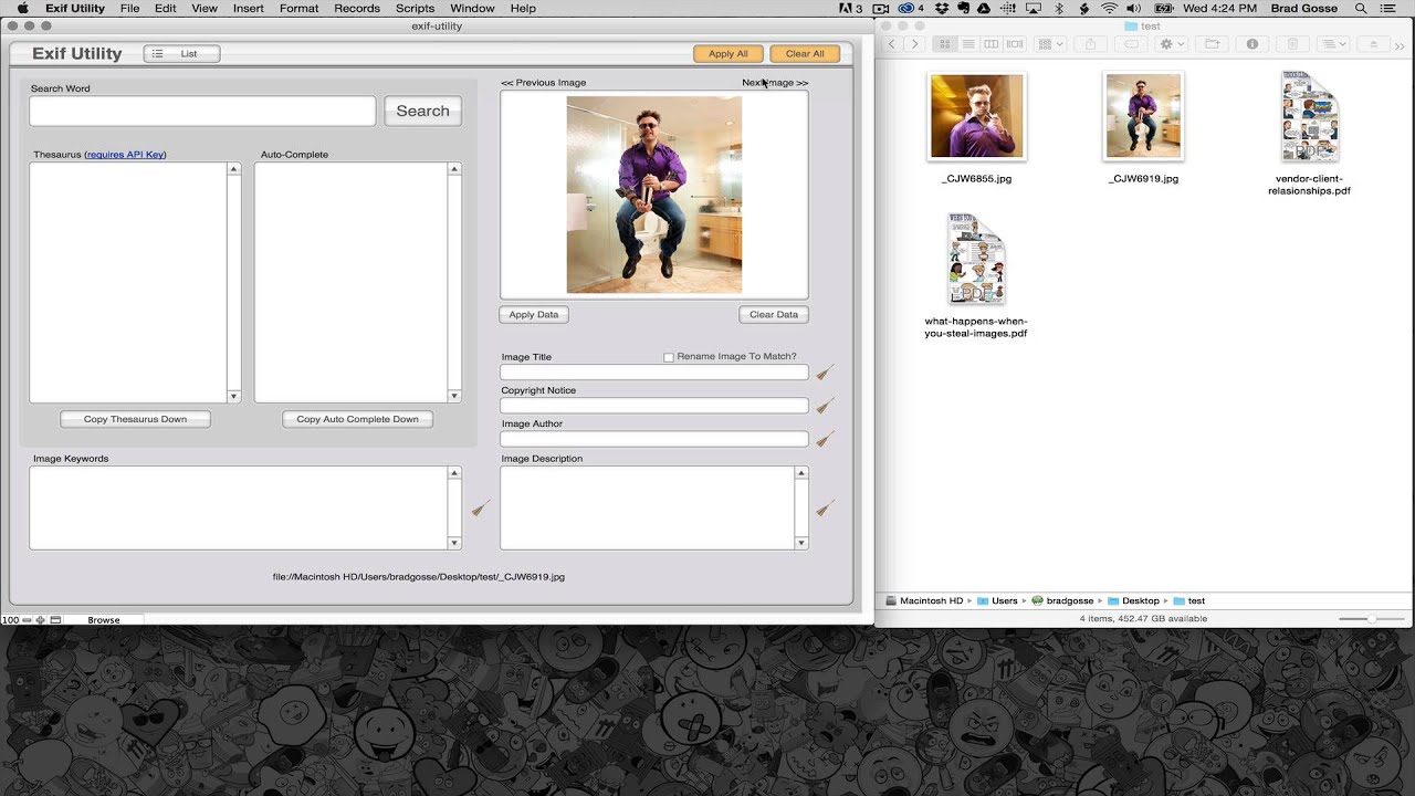 ExifUtility - Working With PDF Meta Data