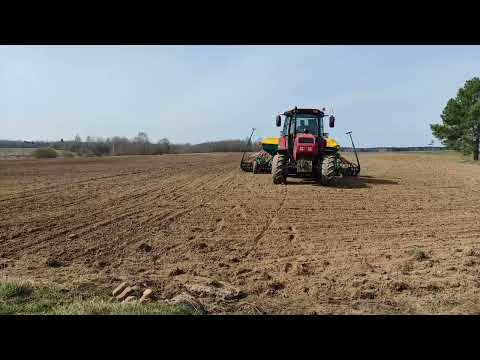 Посевная. Пошла жара. Трактор в поле. #трактор