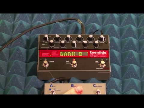 Eventide Factor Series Stompbox Tutorial 5 of 11: Using an Aux Switch