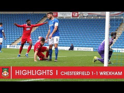 HIGHLIGHTS  | Chesterfield 1 Wrexham AFC 1