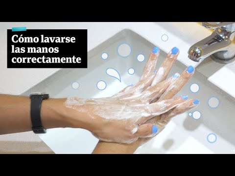 Cómo lavarse las manos correctamente