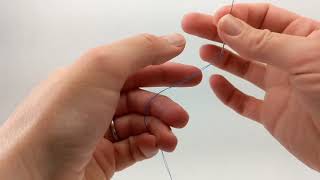 How to Thread a Needle and Make Knot(s) for Hand Sewing