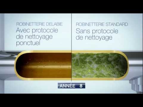 BIOSAFE par Delabie - Maîtrise de la prolifération bactérienne dans les robinetteries