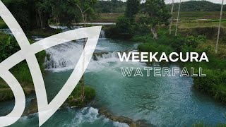 Download lagu This Stunning Waterfall in Sumba Feels Like a Secret Paradise! 🌊✨ | Weekacura Waterfall mp3
