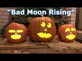 Bad Moon Rising Singing Pumpkins Effect Animation