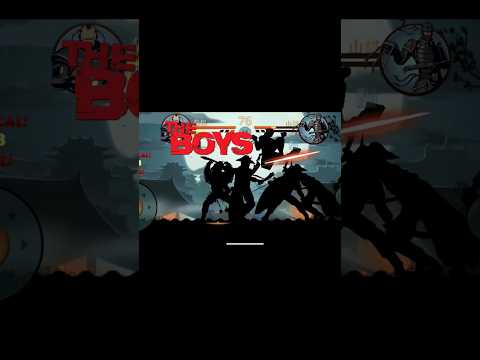 The Boys Vs Lynx 😂🔥 shadow fight-2 | trending song