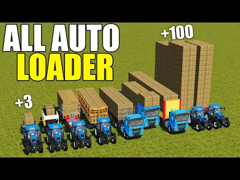 Farming Simulator 19 | ALL AUTO LOADER TRAILER - WOW !!! 3 TO 100 CAPACITY
